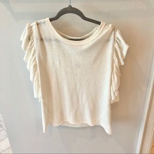 Splendid Ruffle Top - sz Medium